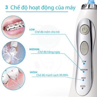 Máy tăm nước Cầm Tay H2OFLOSS HF5