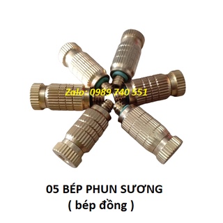 05 bép đồng phun sương - Dùng để tưới hoa,cây cảnh