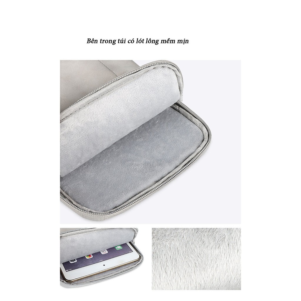 Túi chống sốc, chống nước iPad da thời trang 2022 (có xách)