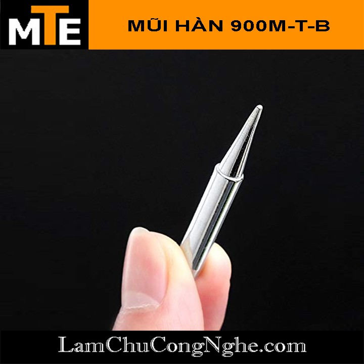 Mũi Hàn Hakko 900M-T-B trắng, Mũi hàn thiếc tương thích với mỏ hàn 907, 936...