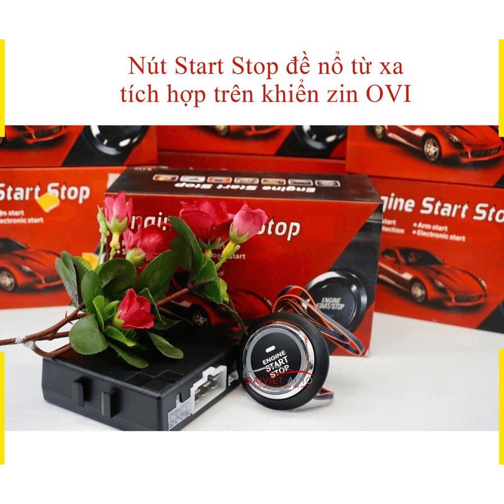 Engine start stop Triton Nút khởi động thông minh có chức năng đề nổ từ xa tích hợp trên chìa khóa remote theo xe