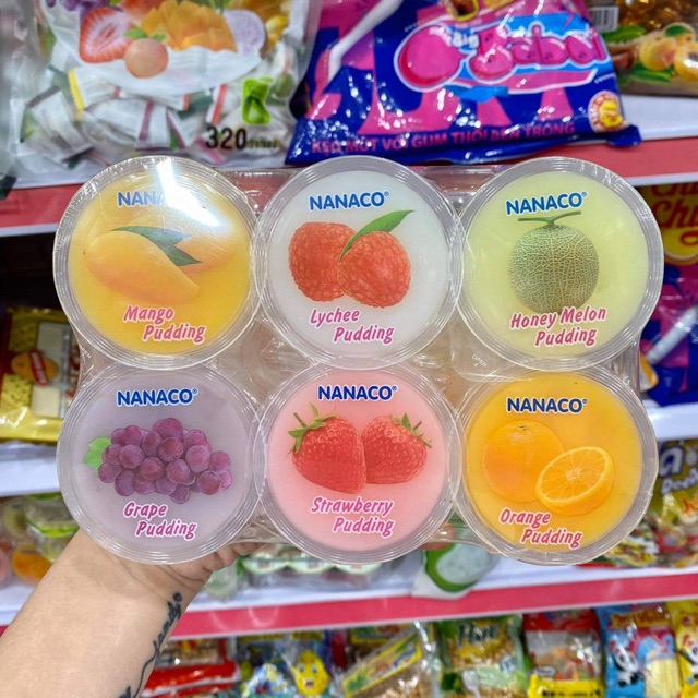 THẠCH RAU CÂU NANACO THÁI LAN