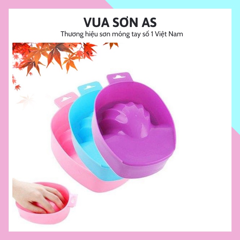 Bát ngâm tay nhựa làm nail phụ kiện giá rẻ uy tín VUA SƠN AS