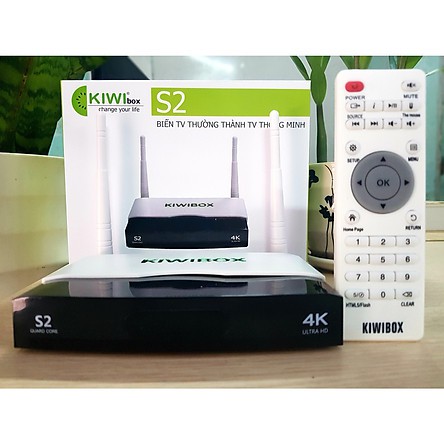 Kiwi Box S2 giá tốt chính hãng, bảo hành 1 năm