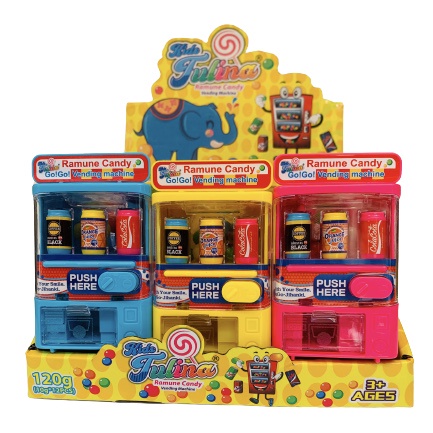 1 Cái Kẹo Máy Bán Nước Tự Động Ramune Candy Kids Tulina 10gr