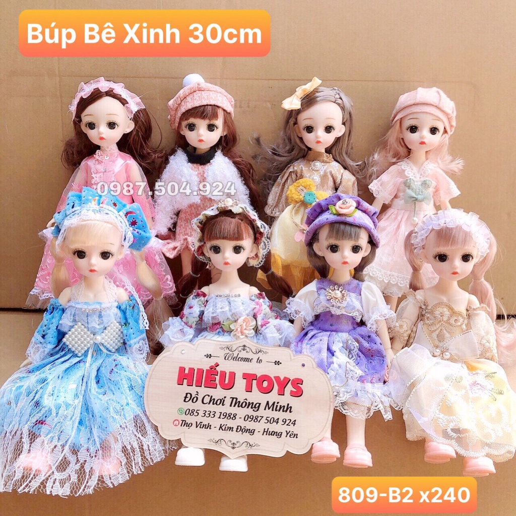 Đồ Chơi Búp Bê Hộp 2 Bê Barbie Xinh Xắn Kèm Nhiều Phụ Kiện  Đẹp Chất Liệu Cao Cấp Hiếu Toys