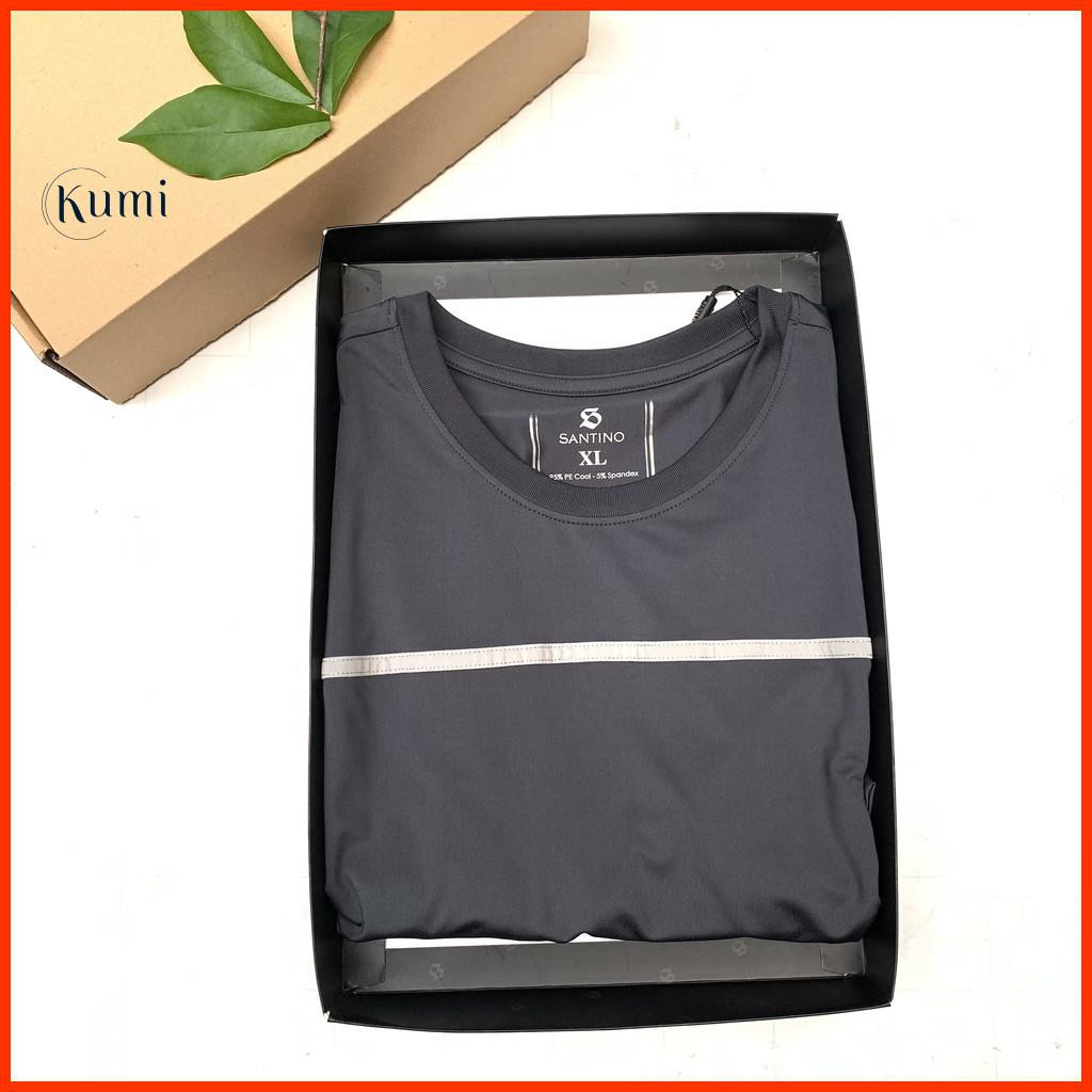 Áo phông nam, áo thun nam chất thun mát dáng thể thao năng động, trẻ trung tại kumishop