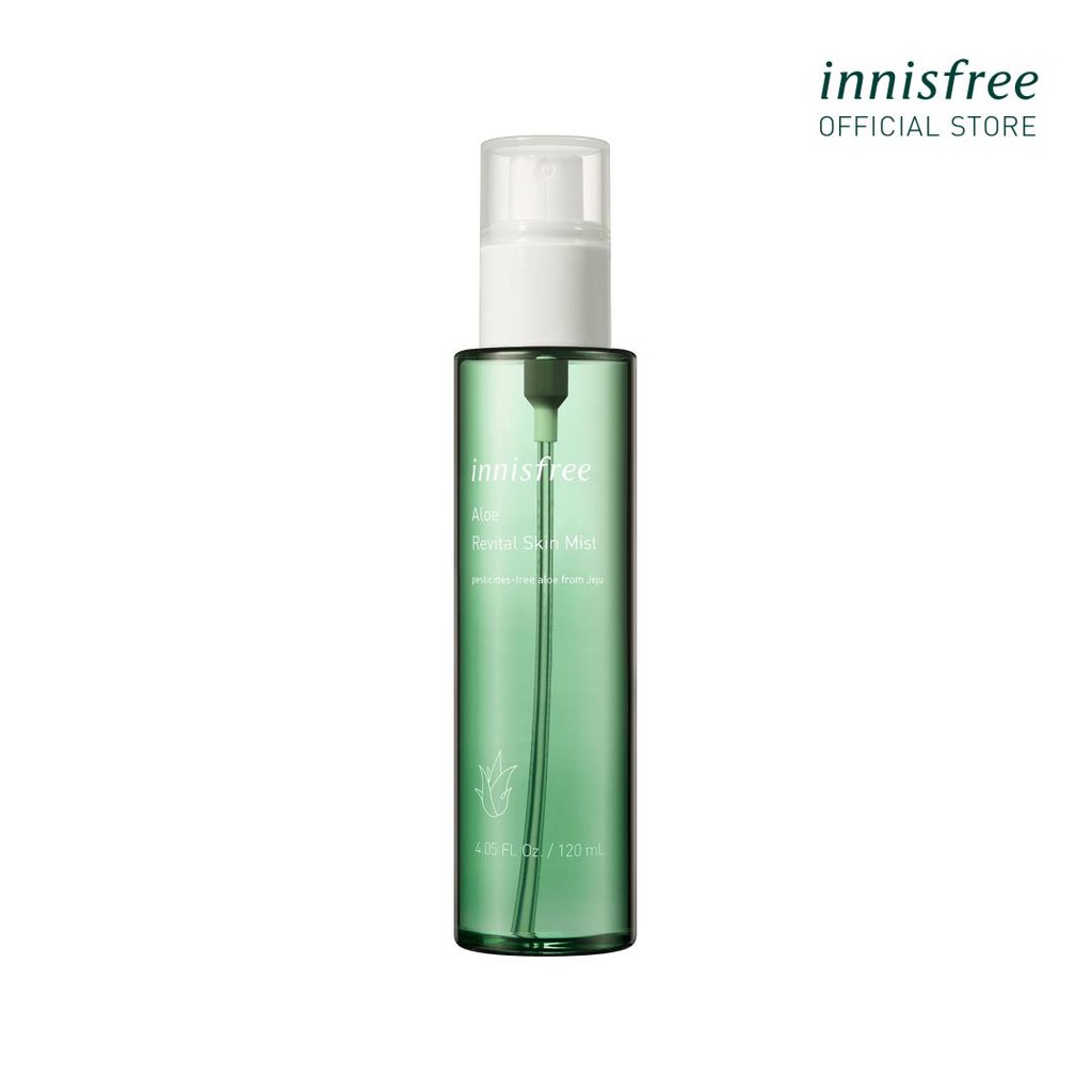 [Mã FMCGMALL -8% đơn 250K] Xịt khoáng dưỡng ẩm nha đam innisfree Aloe Revital Skin Mist