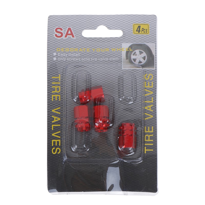 JETTING Set 4 nắp van lốp cho bánh xe cá tính