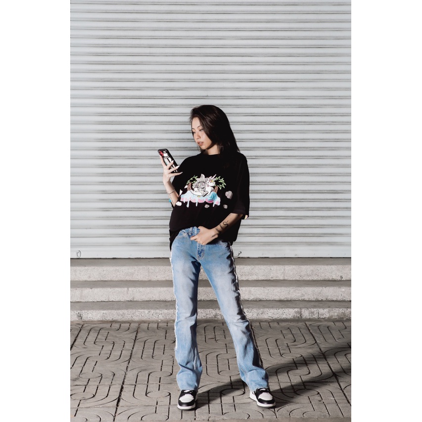 BEBIBO RAINBOWS TEES/ BLACK | BigBuy360 - bigbuy360.vn