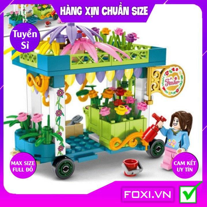 Đồ Chơi Lego Lắp Ráp Cửa Hàng Lưu Động-Trò chơi giải trí bé yêu-phát triển tư duy thông minh IQ-Xếp hình-Nhiều mẫu đẹp