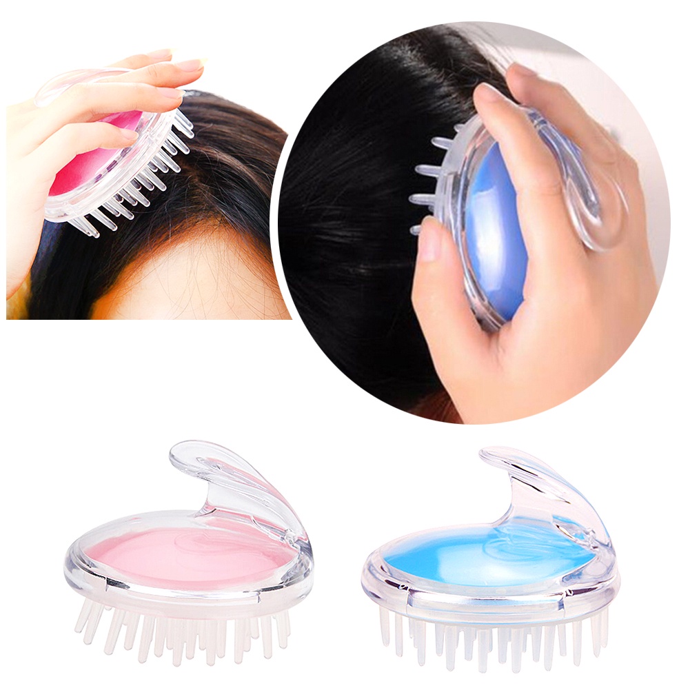 Bàn Chải Mềm Mát Xa Da Đầu Và Cơ Thể Tiện Dụng