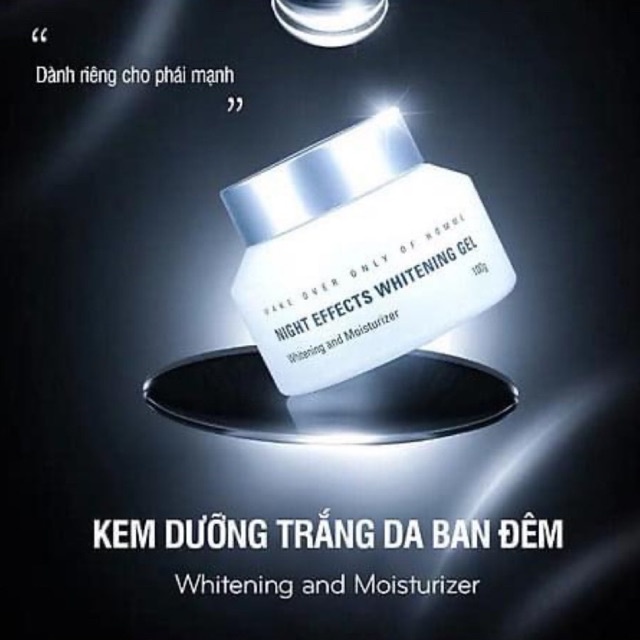 Kem dưỡng trắng ban đêm Night Effect Whitening Gel - MDOC - Mỹ Phẩm Nam - Hàn Quốc