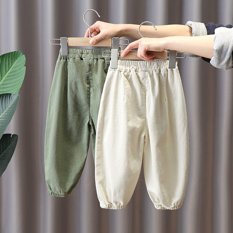 Quần Dài Lưng Thun Đáng Yêu Năng Động Cho Bé Trai