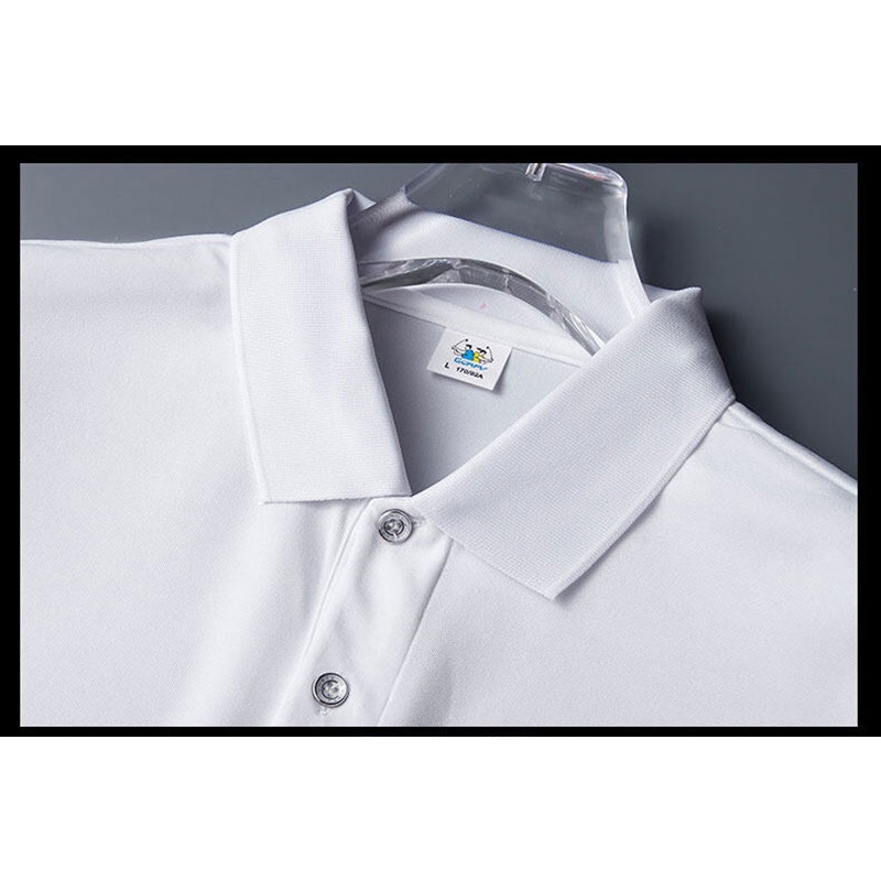 Áo polo Tay Ngắn Màu Sắc Trơn Thời Trang Mùa Hè Dành Cho Nam Và Nữ