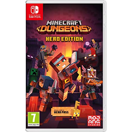 Game Nintendo Switch 2ND: Minecraft Dungeons Hero Edition