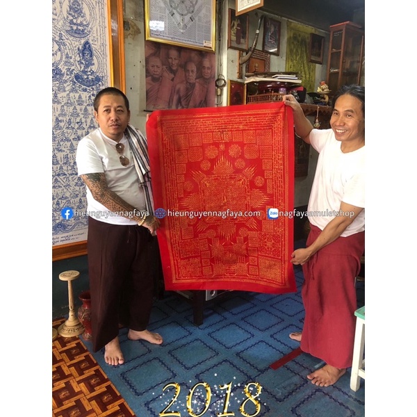 Tranh Treo Yant Kim Cang Hộ Thân Thái Lan