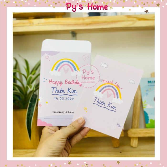 THIỆP THÔI NÔI - SINH NHẬT SIÊU DỄ THƯƠNG BÉ GÁI  SỐ LƯỢNG > 50 THIỆP