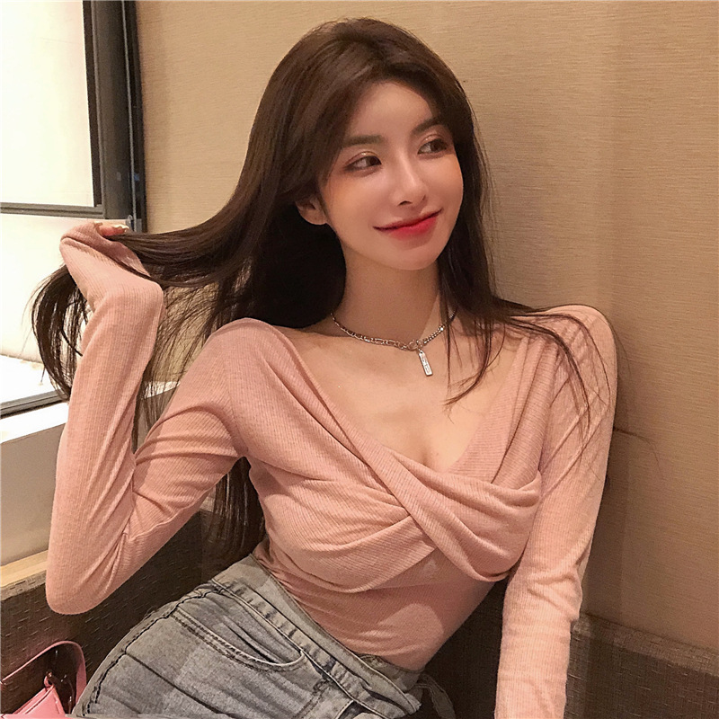 Áo Trễ Vai Màu Trơn Gợi Cảm Cho Nữ