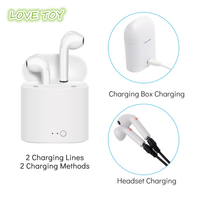 Tai nghe không dây Nkodok i7 Tws kết nối Bluetooth 5.0 kèm hộp sạc