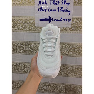 Giày thể thao 97 trắng đế trắng
