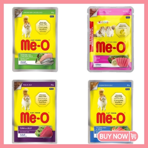 Pate Me-o Kích Thích Vị Giác Cho Mèo Lớn 80g
