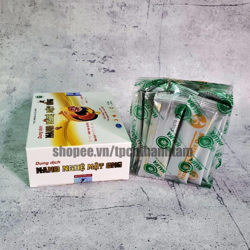 Dung dịch NANO NGHỆ MẬT ONG giải pháp cho người đau dạ dày – Hộp 15 túi x 10 ml