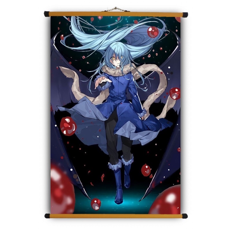 Poster Vải Anime Tensei-shitara Slime datta ken