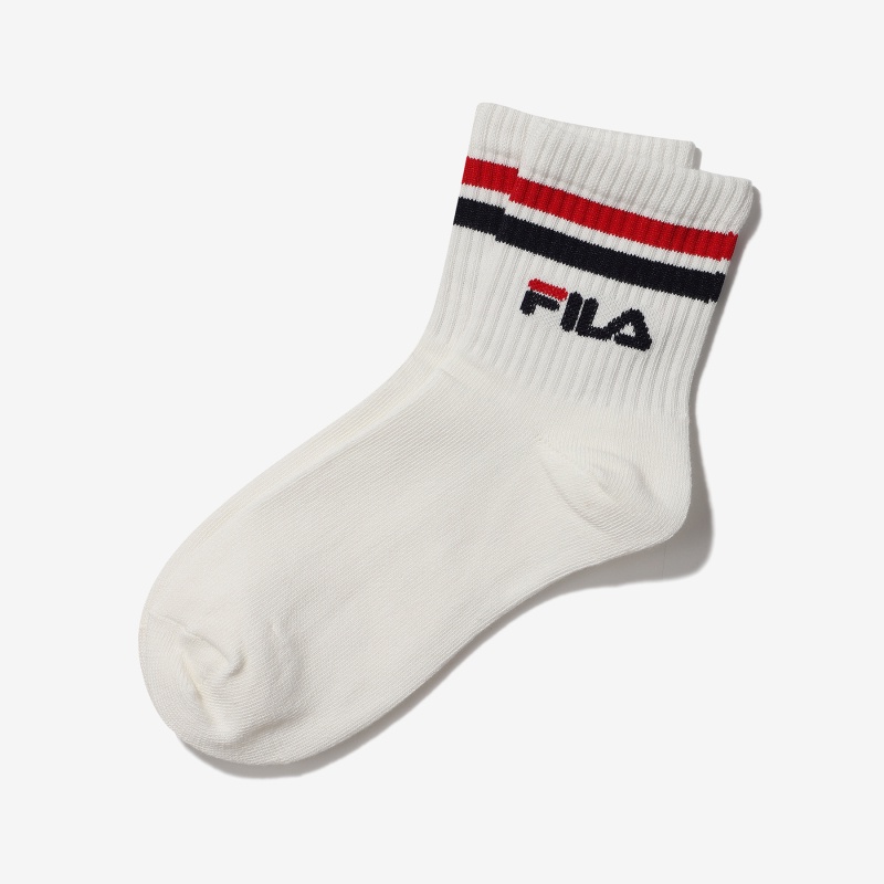 Tất FILA Linear Logo Socks  FS3SCE5332X