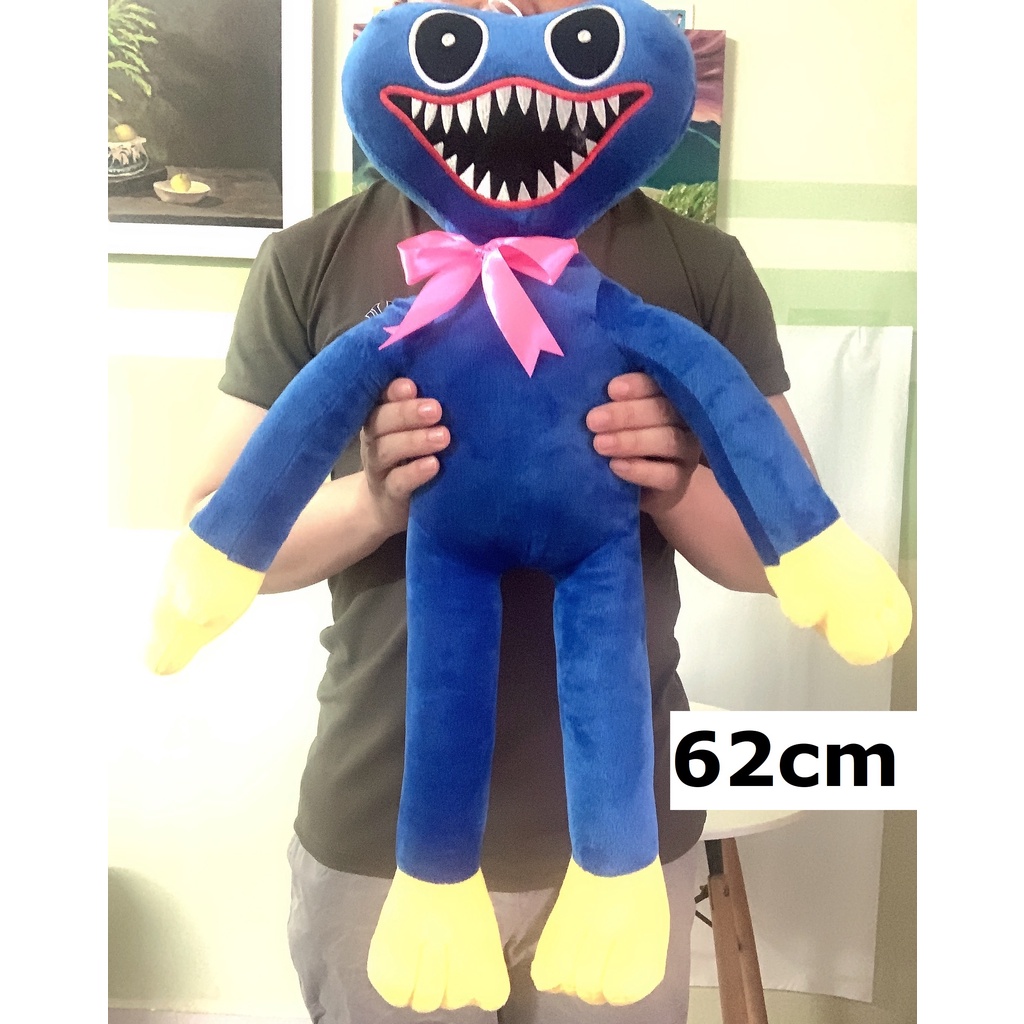 Thú bông Huggy Wuggy game Poppy Playtime size 62cm và 42cm , hàng Việt Nam chất lượng cao