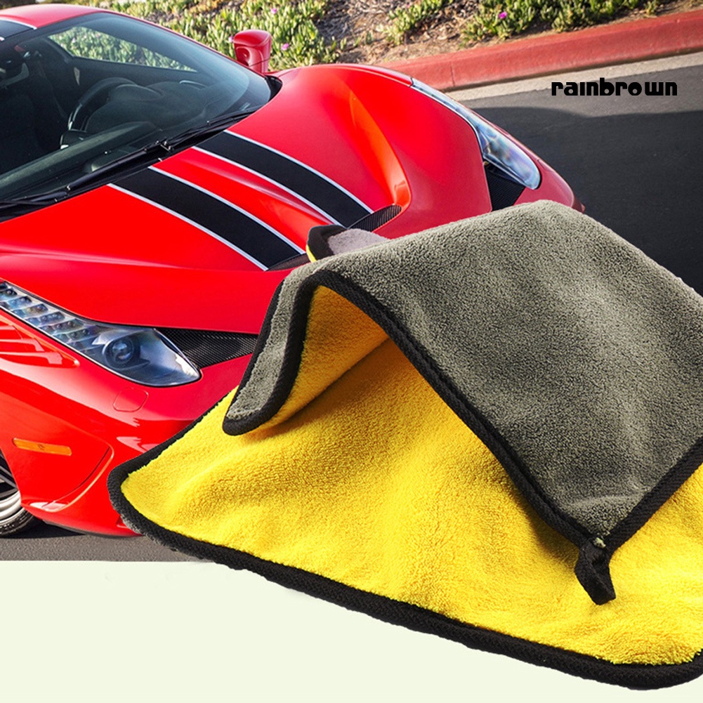 Khăn lau vệ sinh xe hơi chất liệu mềm mại thấm hút nước nhanh