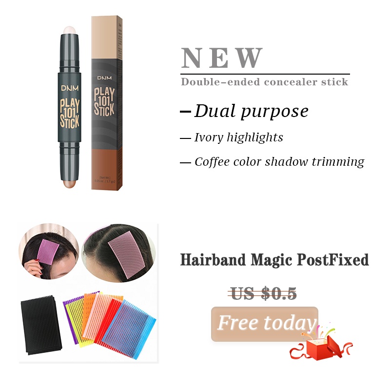 [Hàng mới về] Bút đánh khối hai đầu trang điểm cho mặt thiết kế chuyên dụng | BigBuy360 - bigbuy360.vn