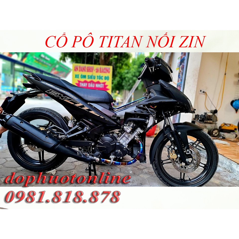 Cổ Pô Titan SỊN Nối Zin cho Exc150, winner, r15, wave,dream