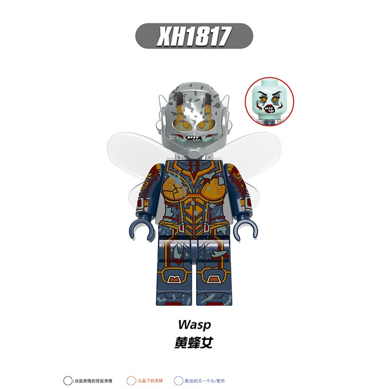 Mô hình lắp ráp nhân vật siêu anh hùng mavel X0325 ccl