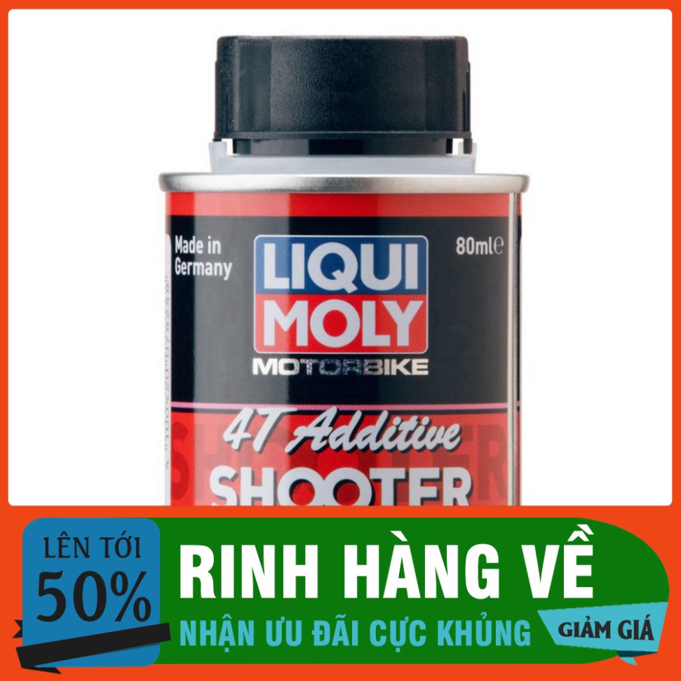 [GIÁ HUỶ DIỆT] Dung dịch vệ sinh buồng đốt kim phun FI Liqui Moly Additive Shooter 80ml .MS 800 ĐẠI KA GROUP