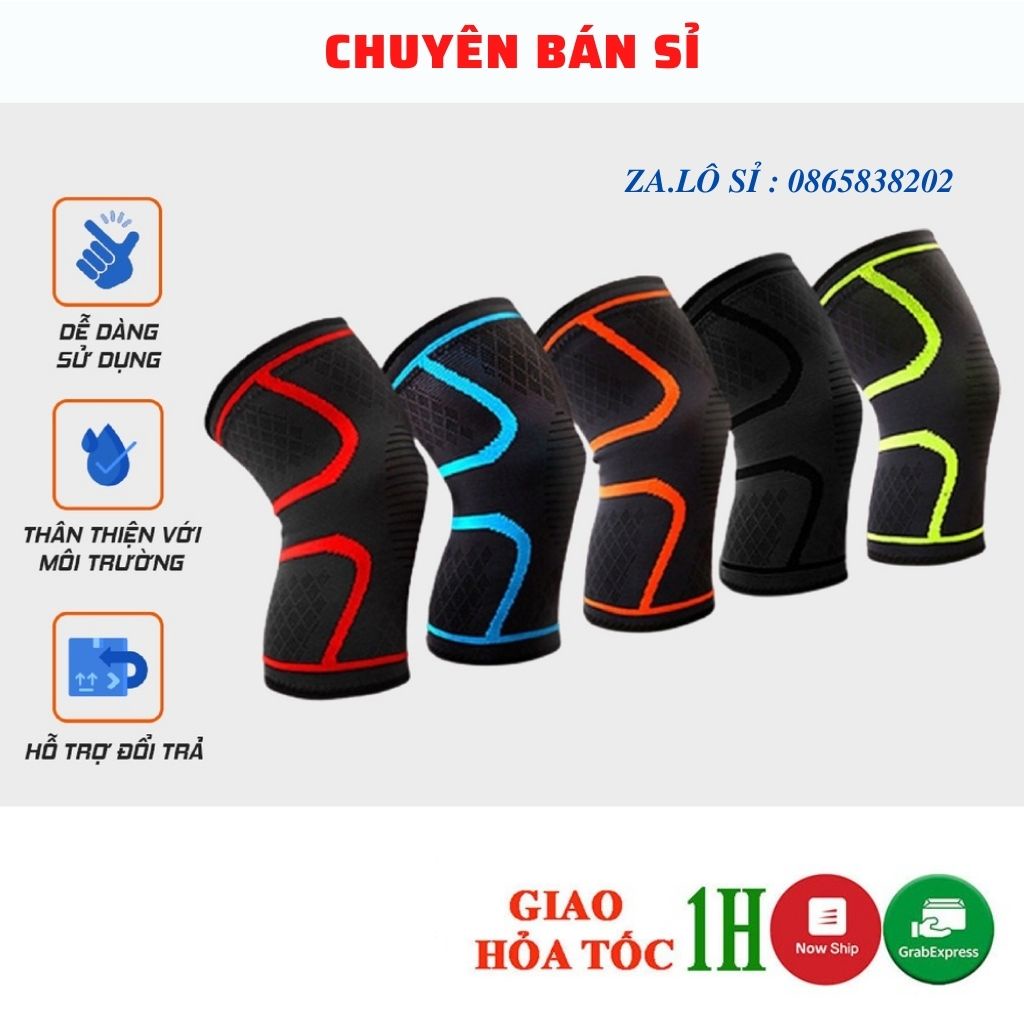 ⚡Chuyên Bán Sỉ⚡Bó Gối, Băng Gối, Bảo Vệ Đầu Gối Thể Thao Đàn Hồi Đa Chiều Cao Cấp Aolikes 7718