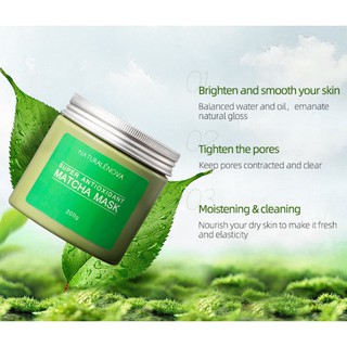 (HỦ 200G) MẶT  NẠ  BÙN  TRÀ XANH  MATCHA TƯƠI