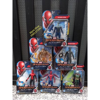 Combo 6 nhân vật Marvel Spider-man Far From Home, full hộp như hình