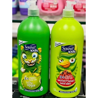 Dầu gội+tắm trẻ em Suave Kia 2 in 1 mẫu mới