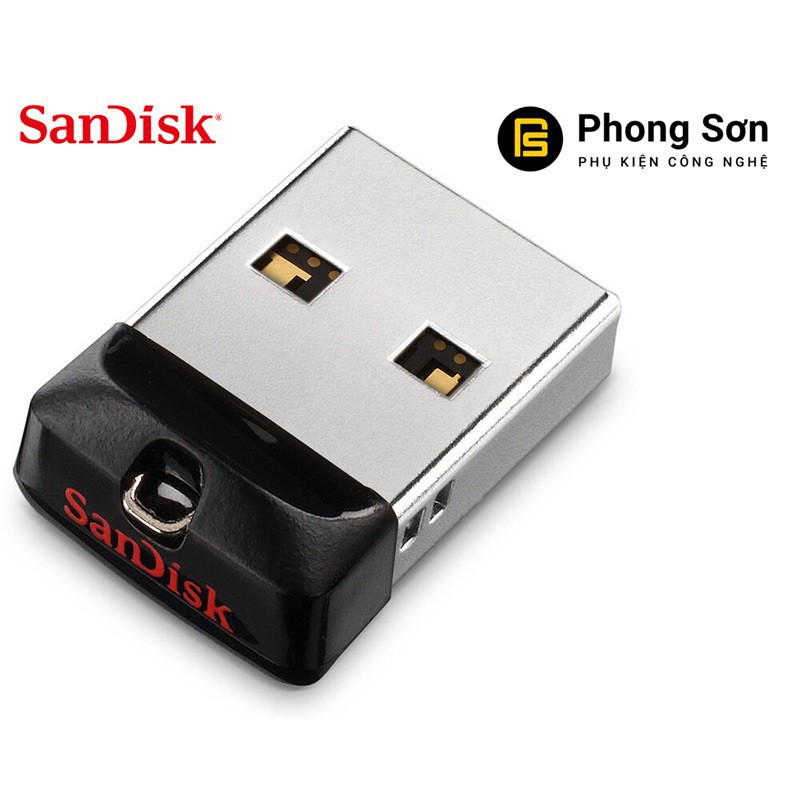 USB Lưu Dữ Liệu An Toàn 8GB 2.0 CZ33 FIT Sandisk