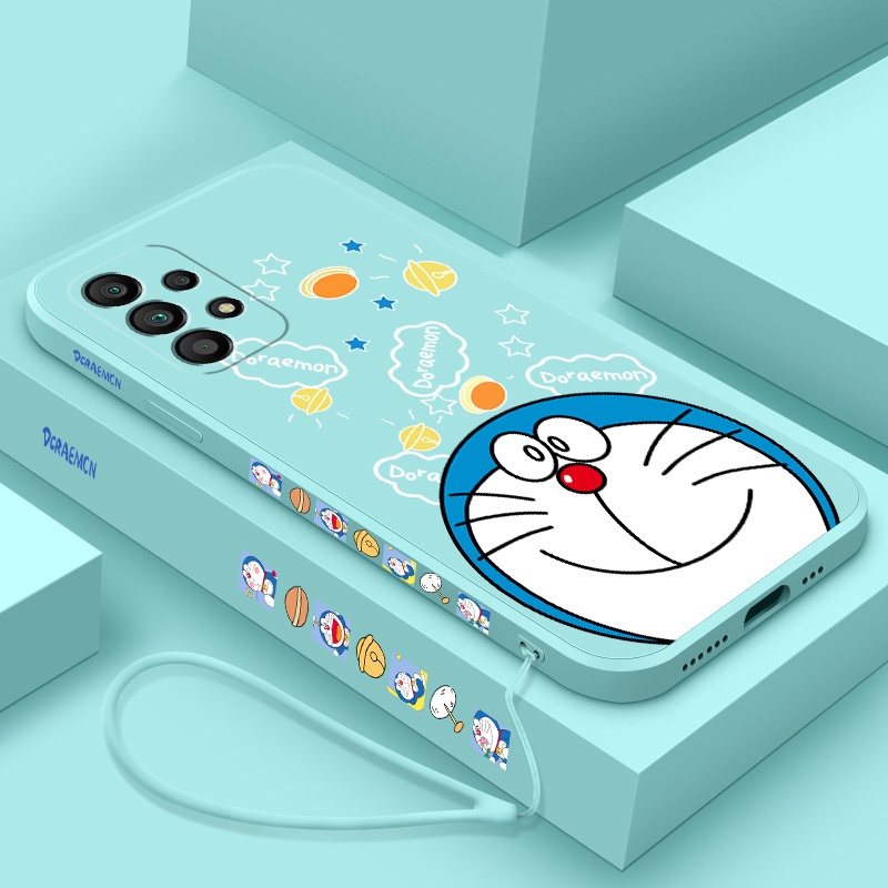 Ốp Điện Thoại tpu Silicon Mềm Hình Doraemon Cho Samsung A13 4G A13 5G A33 5G A73 5G A53 5G A03S A21s edge