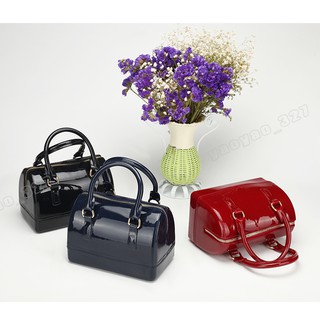 Túi trống nhựa jelly PVC size mini 18 nhiều màu