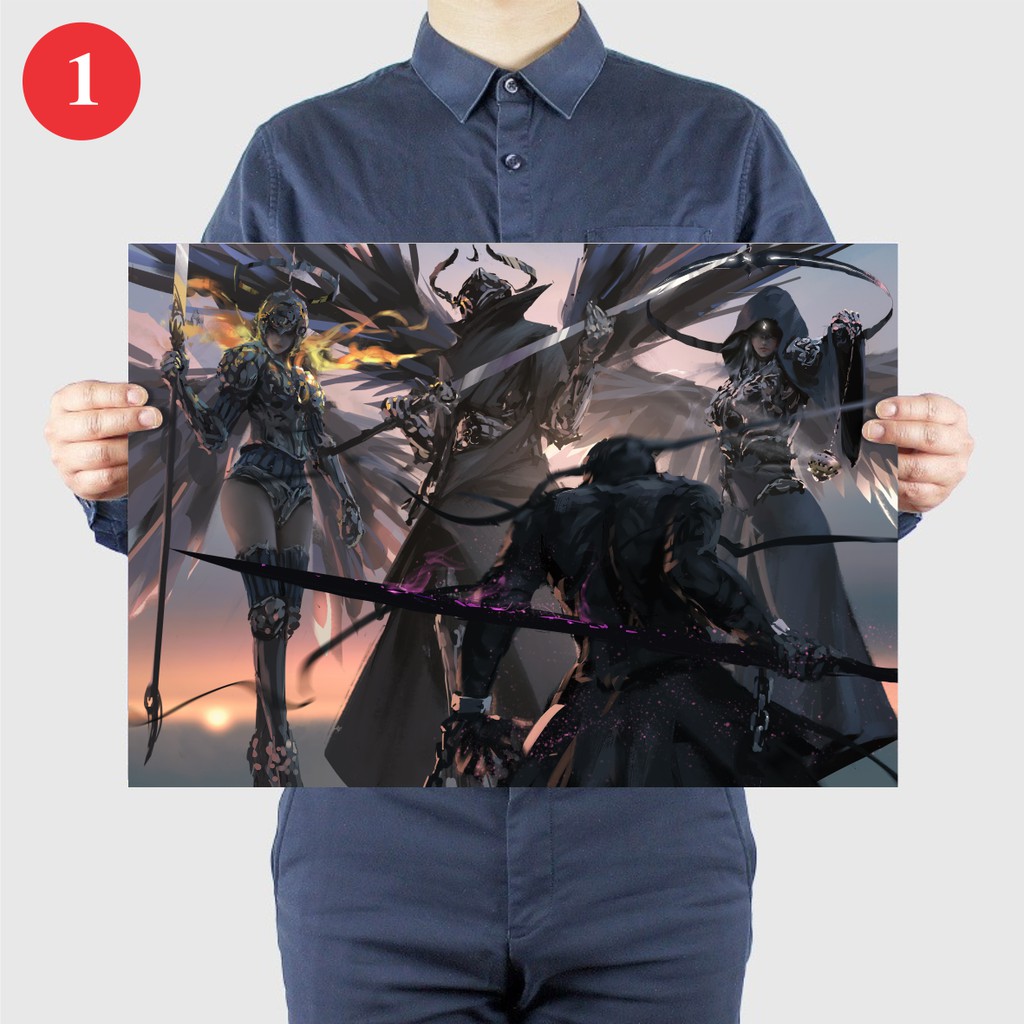 Poster Áp Phích Decal Truyện Comic GhostBlade By AQ Print