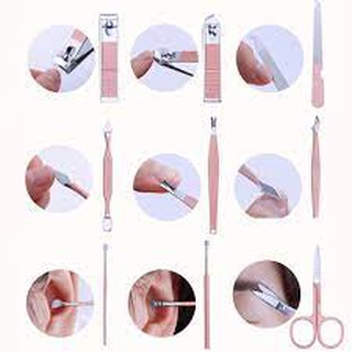 Bộ bấm móng tay 18 chi tiết đa năng nhỏ gọn Full hộp