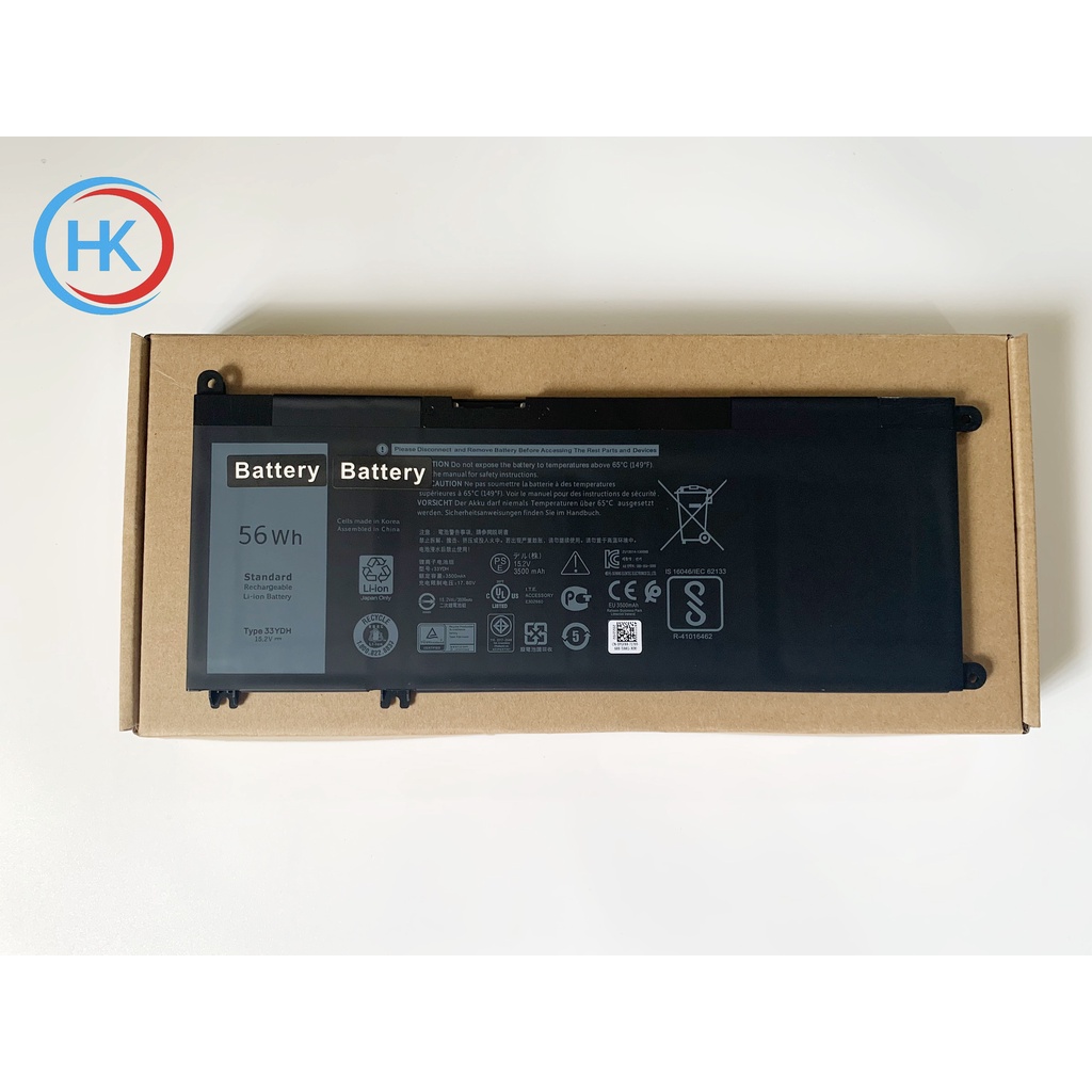 Combo Pin Laptop Cho Máy Dell Chuẩn Zin Cell Chất Lượng Hàng Loại 1