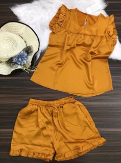 Set lụa satin đùi