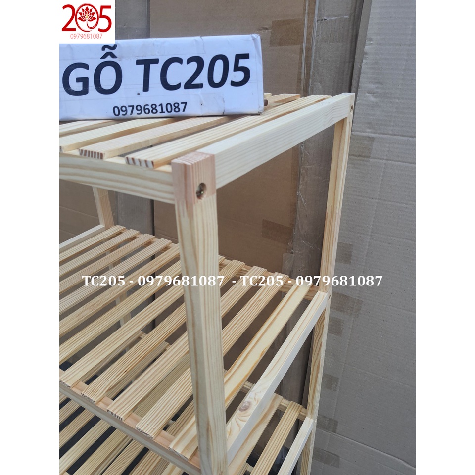KỆ ĐỂ LÒ VI SÓNG 4 TẦNG Dài 60 x Cao 114 cm
