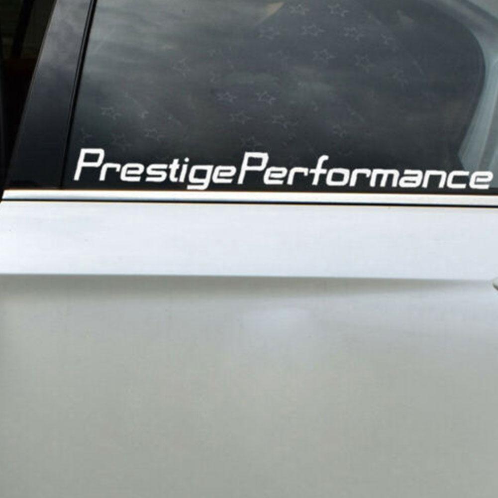 1 Miếng Dán Kính Chắn Gió Xe Ô Tô In Chữ Prestige Performance Hellaflush K3o2