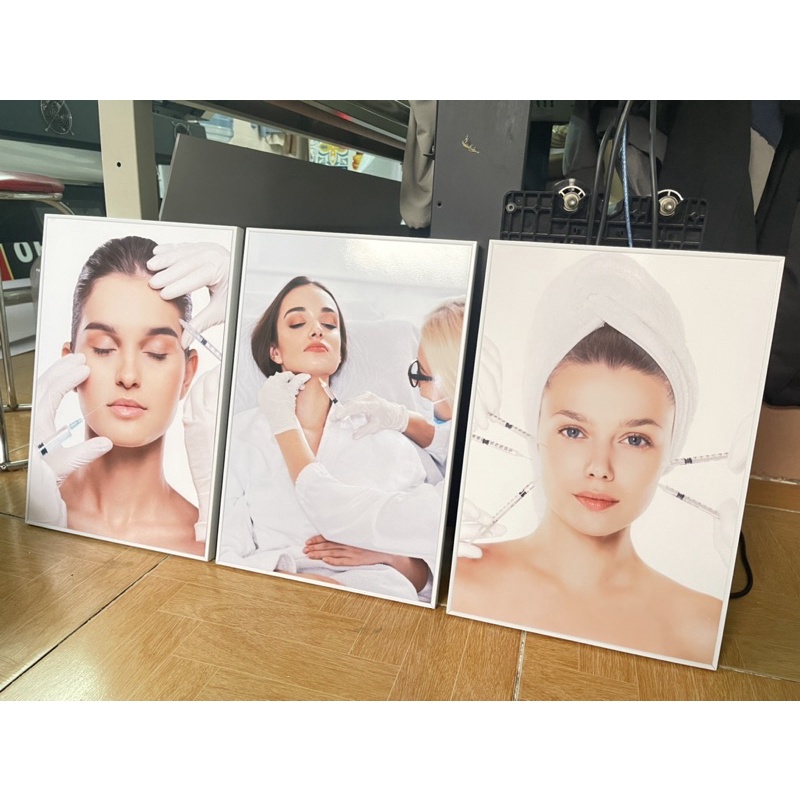KHUNG TRANH SPA PHUN XĂM SANG TRỌNG HIỆN ĐẠI DECOR CHO SPA THẨM MỸ VIỆN