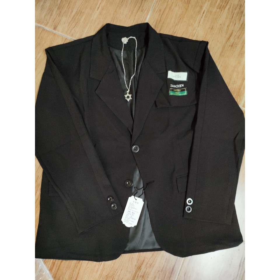 Sẵn Kem-XL(Hàng Đẹp) Ảnh thật 5 hình cuối-2W270.Áo blazer nam thời trang Unisex phong cách Hàn Quốc | BigBuy360 - bigbuy360.vn